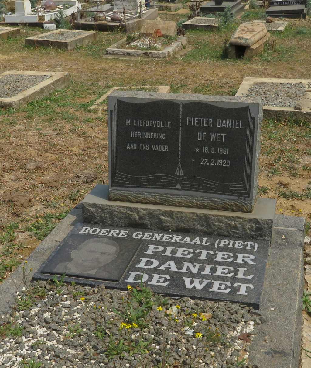 Piet de Wets grave
